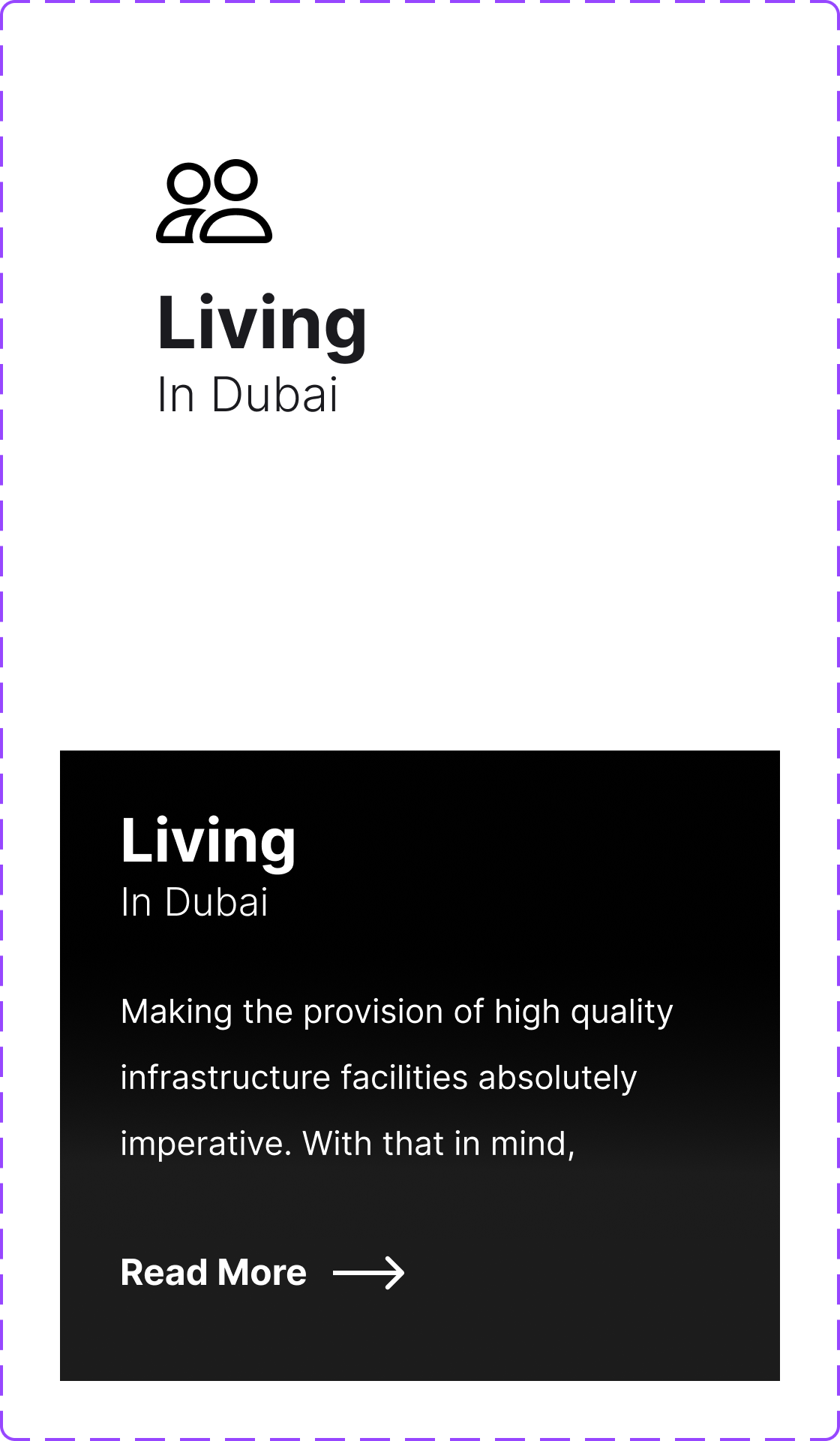 Living in Dubai category